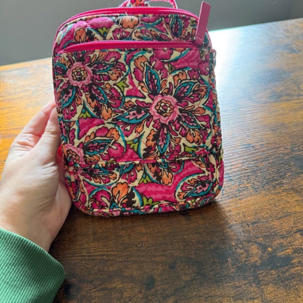 Vera Bradley Pink Floral Crossbody Bag